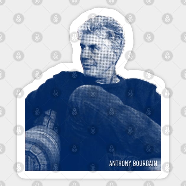 Anthony Bourdain Sticker by BeeFest